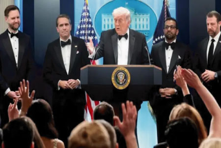 ওয়াশিংটনের নৈশভোজে হামলার লক্ষ্য ছিলেন ট্রাম্প ও শীর্ষ কর্মকর্তারা